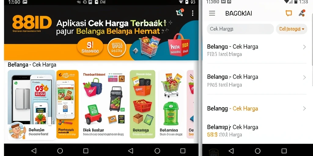 Antarmuka 88ID menampilkan harga produk yang jelas dan informatif.