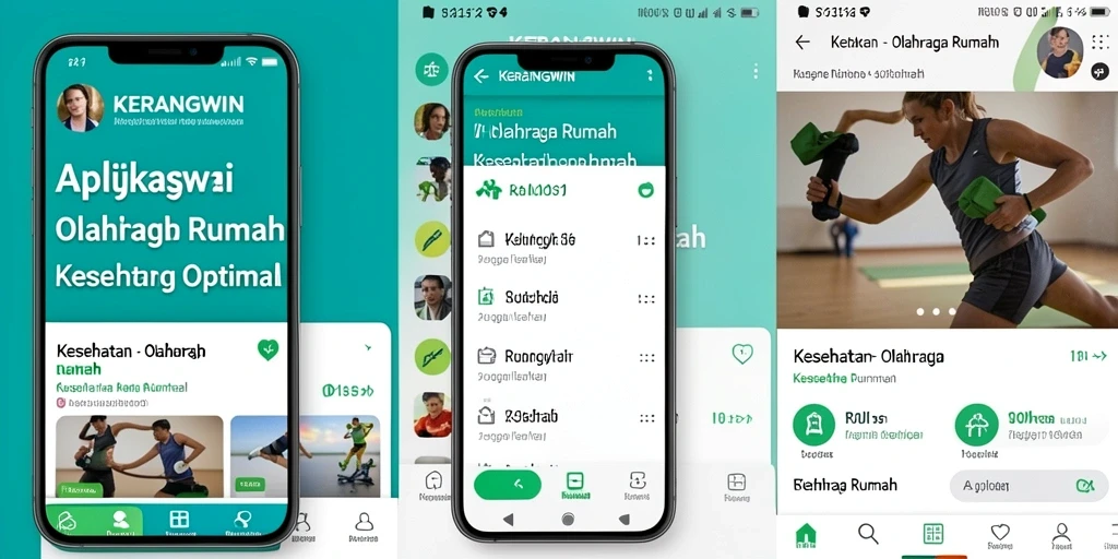 Antarmuka pengguna KERANGWIN yang intuitif dan mudah digunakan.
