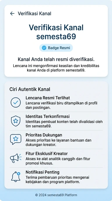 Kanal Resmi semesta69 untuk Pengguna Android Indonesia